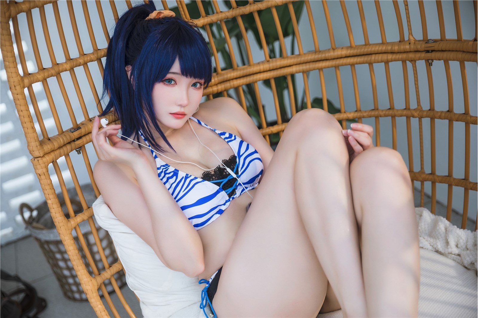 Momoko SunflowerGuaxi Sauce Vol.037 SSSS GRIDMAN Bao Duo Liu HuaXin Tiao Qian swimsuit(36)